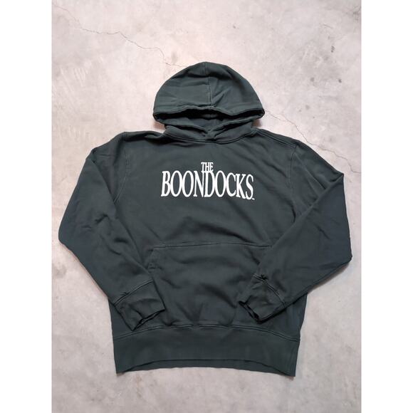The Boondocks Hoodie Mens XL Green Wanted Poster Riley - Picture 1 of 4